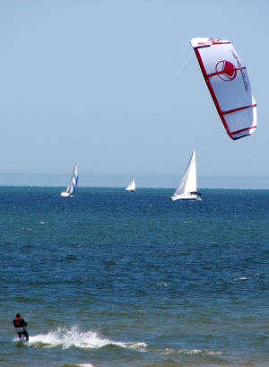 sailing and kiteboarding
