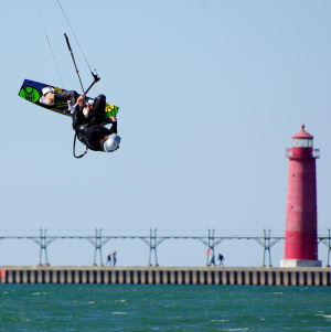 Kiteboarding tricks