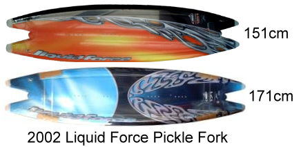 2002 Liquid Force Pickle Fork Kiteboard 2002 Liquid Force Picklefork Kiteboard