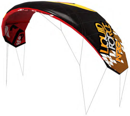 Liquid Force NRG 2012 kite Liquid Force NRG 2012 kiteboarding kite