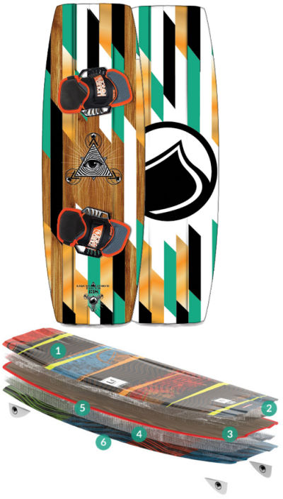 2014 Liquid Force Focus Kiteboard