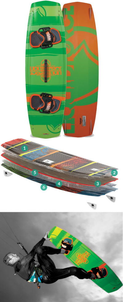 2014 Liquid Force Influence Kiteboard