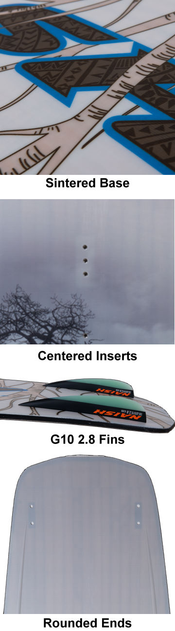 Naish S26 Traverse Ewan Jaspan Pro Twintip Kiteboard features