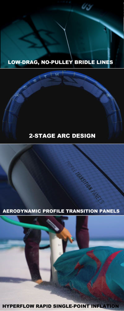 2021 North Carve Kite features