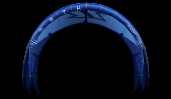 TWO-STAGE ARC WITH DIRECT PIVOT STEERING
