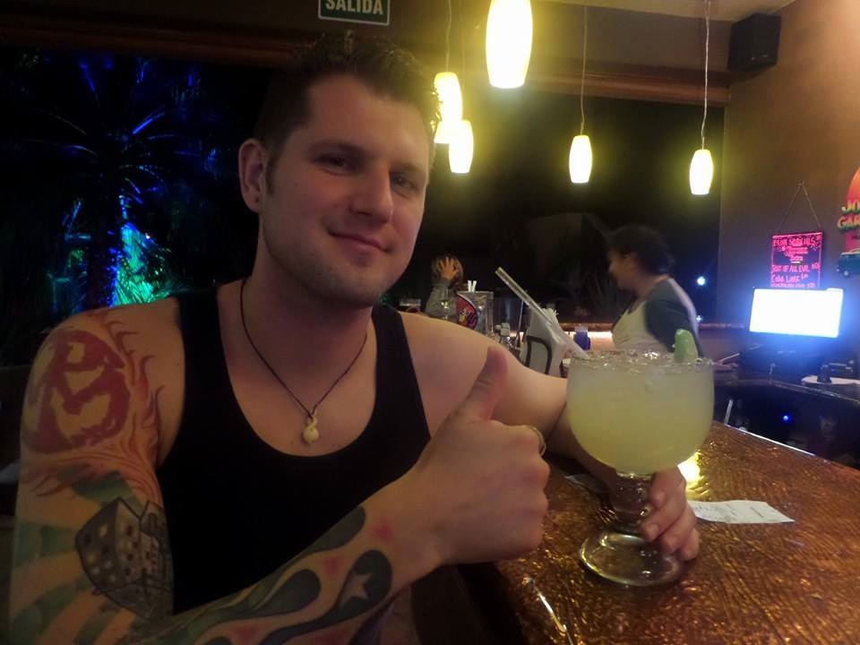 Ryan living the life in La Ventana