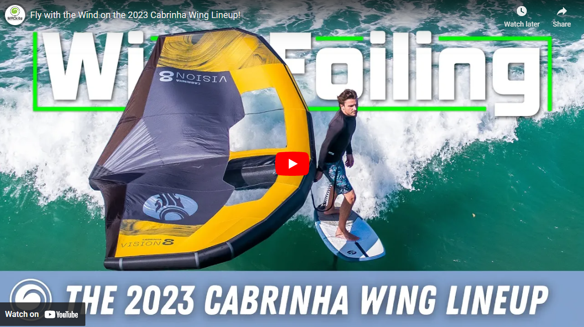 2023 Cabrinha 03 Wing Lineup! - MACkite Boardsports Center