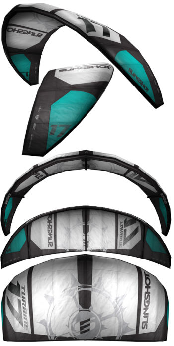 2014 Slingshot Turbine Kiteboarding Kite