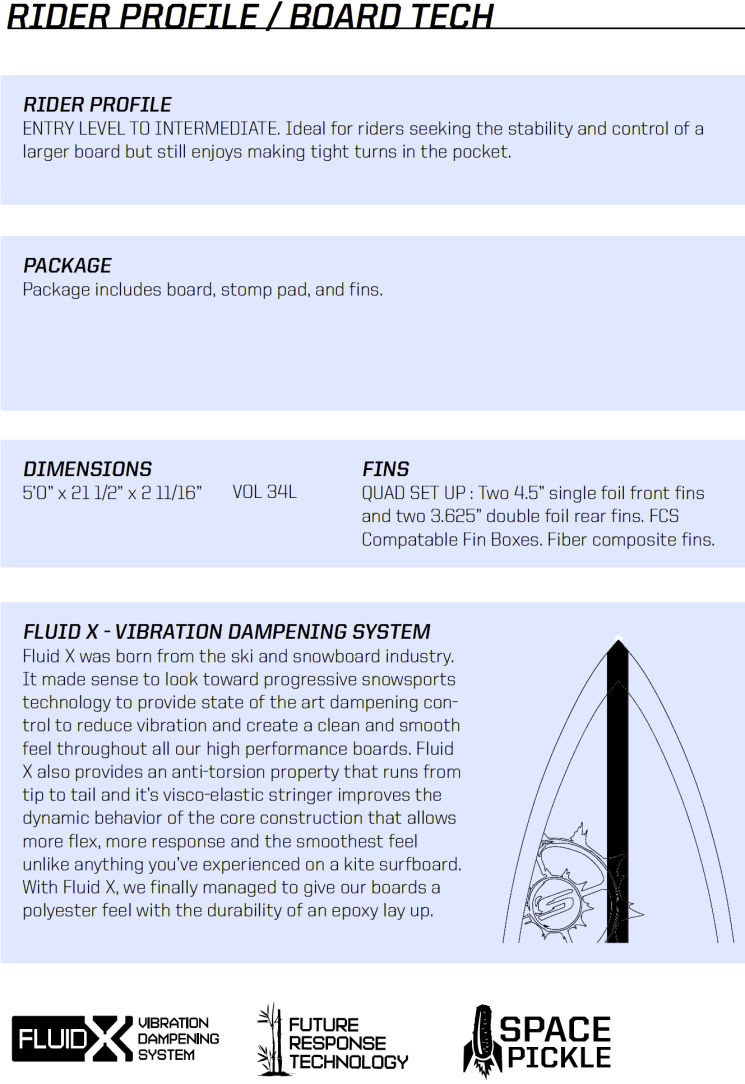 2015 Slingshot Ankle Biter Kite-Surfboard 2015 Slingshot Ankle Biter Kite-Surfboard