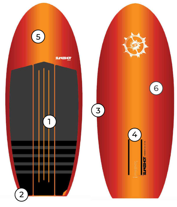 2021 Slingshot Flying Fish Foilboard