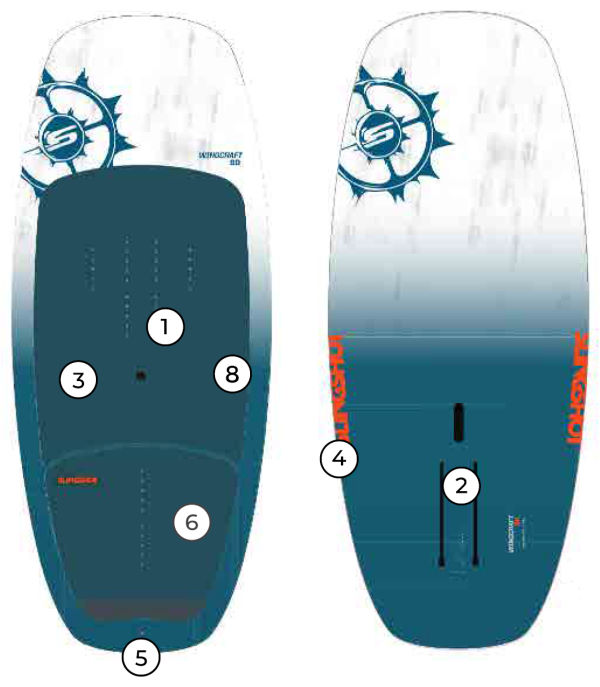 2021 Slingshot Wing Craft V1 Foilboard