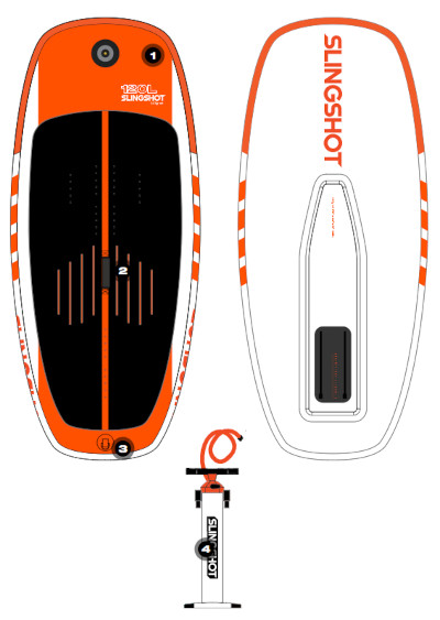 2022 Slingshot I-FLY V1 Foilboard