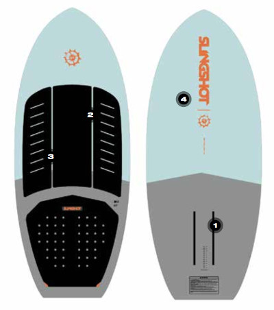 2022 Slingshot WF-1 Foilboard