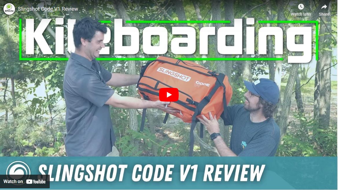 Slingshot Code V1 Review MACkite Boardsports Center