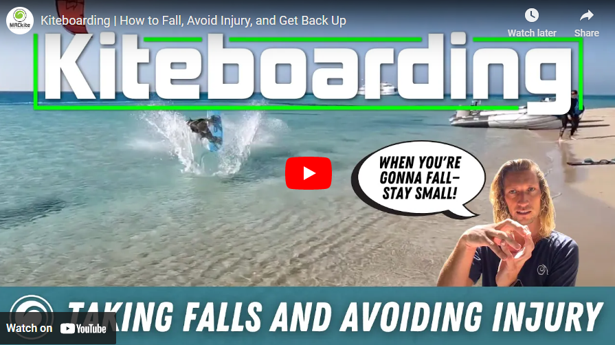 The Most Important Part of Kiteboarding: How to Fall - MACkite ...