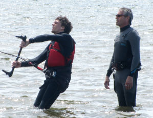 Aaron's front zip wetsuit