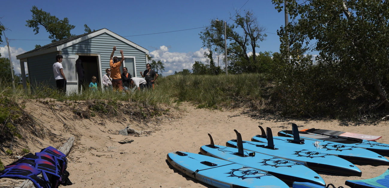 Wing Surfing Lesson Wing Surfing Lesson