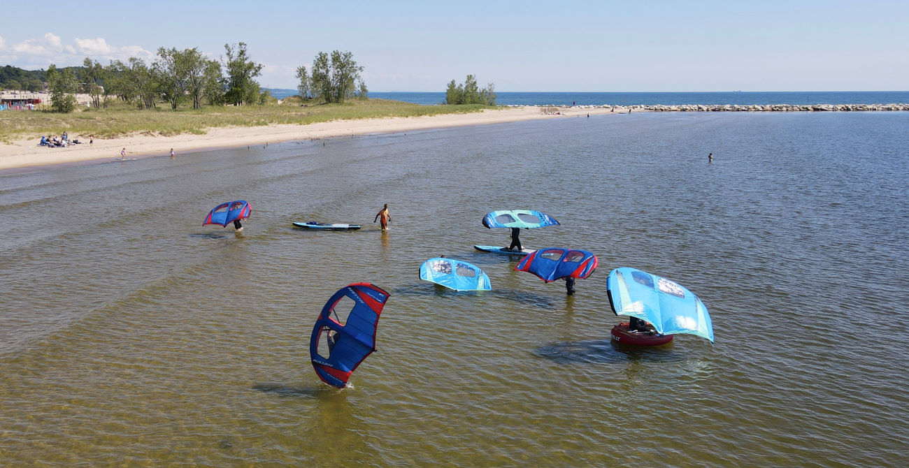 Wing Surfing Lesson Wing Surfing Lesson