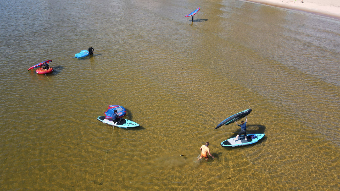 Wing Surfing Lesson Wing Surfing Lesson