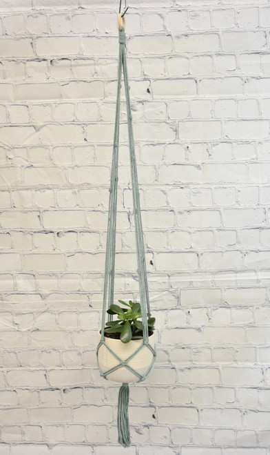 Macramé Plant Hanger (plant and pot not included)