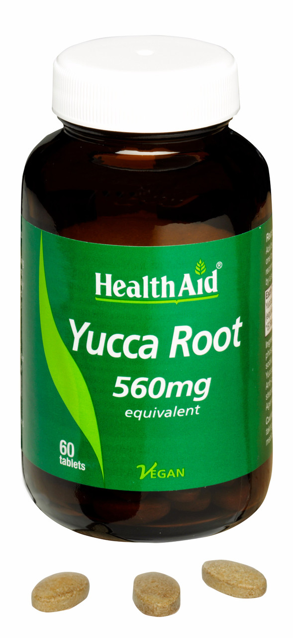 Yucca Extract Health Aid Yucca Root Extract 560mg - Standardised, 60 Tablets - Oxford ...