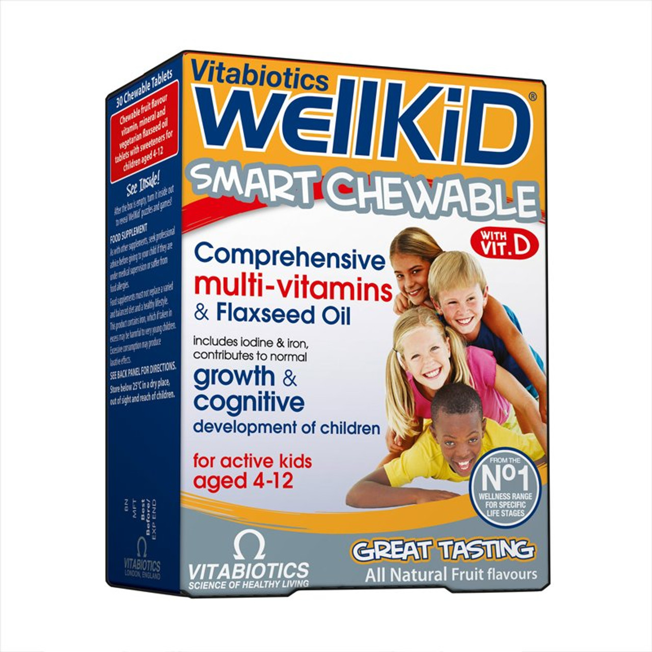 Vitabiotics Wellkid Multi Vitamin Chewable 30 Tablets Oxford Lifestyle