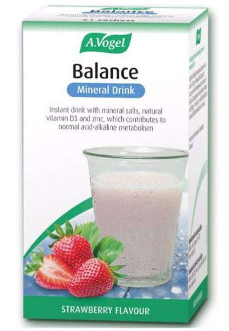 A.Vogel Balance Mineral Drink (Strawberry Flavour), 21 Sachets