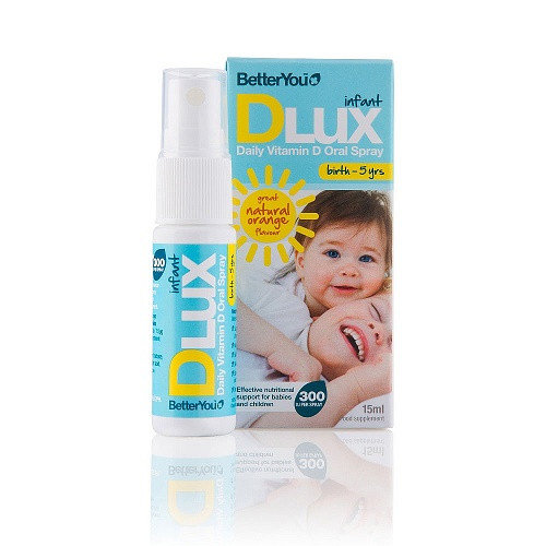 BetterYou, D Lux Infant Vit D Oral Spray, 15ml