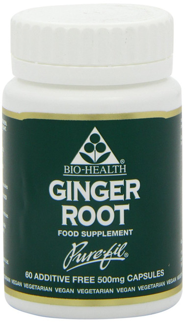 Bio-Health, Ginger Root, 60 Capsules