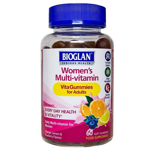 Bioglan, Adult Vita Gummies Womens Multi, 60 gummies