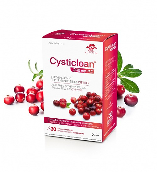 Cysticlean, Cysticlean 240mg PAC, 30 Capsules