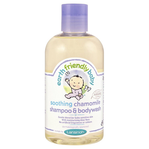 Earth Friendly Baby, Soothing Chamomile Shampoo and Bodywash, 250ml