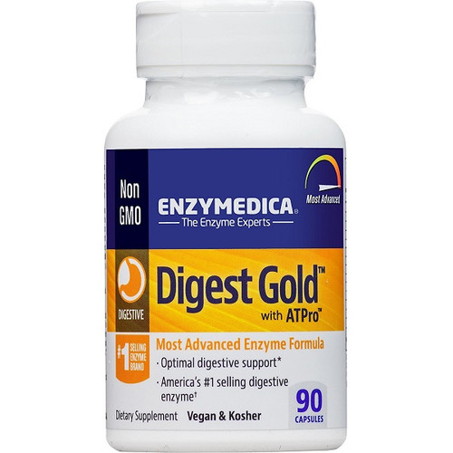 Enzymedica, Digest Gold ATPro, 90 Capsules