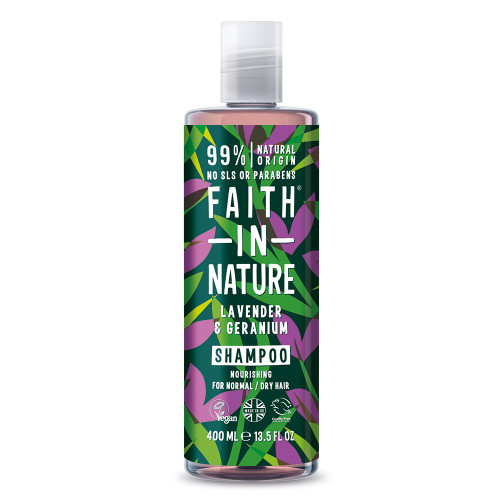 Faith in Nature, Lavender & Geranium Shampoo, 400ml