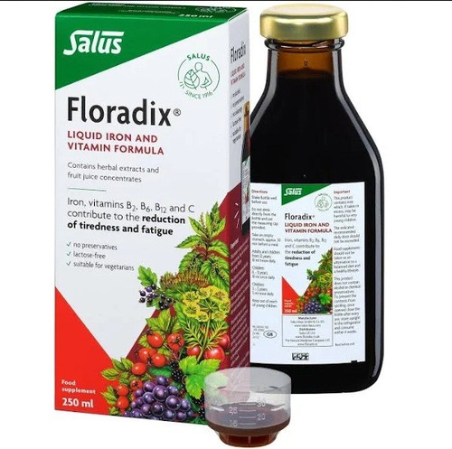 Floradix, Floradix Liquid Iron Formula, 250ml