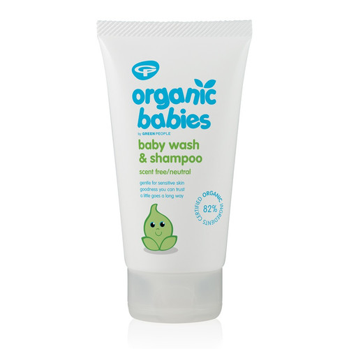 Green People, Baby Wash & Shampoo Scent Free, 150ml