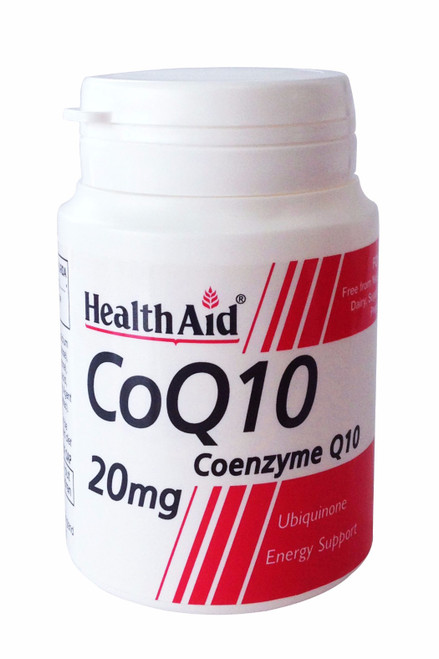 Health Aid CoQ-10 20mg - Prolonged Release, 30 Tablets