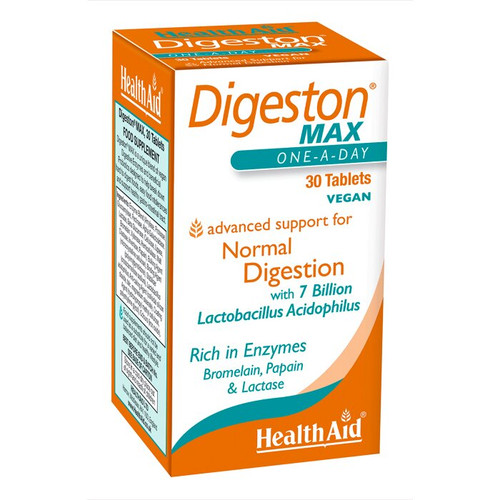 Health Aid Digeston MAX, 30 Tablets