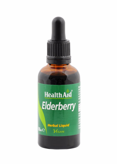 Health Aid Elderberry (Sambucus nigra) Liquid, 50ml