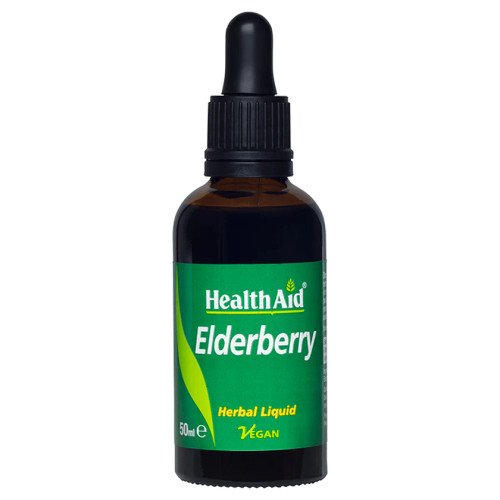 Health Aid Elderberry (Sambucus nigra) Liquid, 50ml