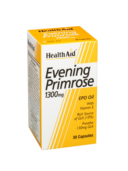 Health Aid Evening Primrose Oil 1300mg, 30 Capsules