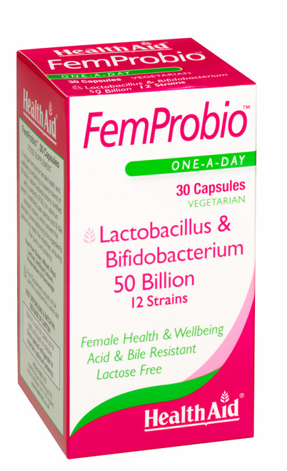 Health Aid FemProbio, 30 Vegetable Capsules