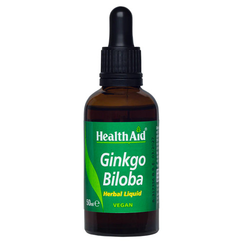 Health Aid Ginkgo Biloba (Ginkgo Biloba) Liquid, 50ml
