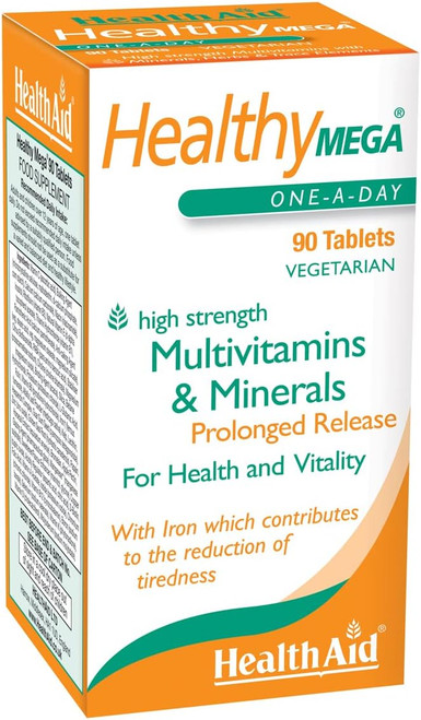 Health Aid Healthy Mega  - Prolonged Release, 90 Tablets