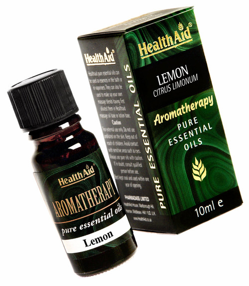 Health Aid Lemon Oil (Citrus limonum), 10ml