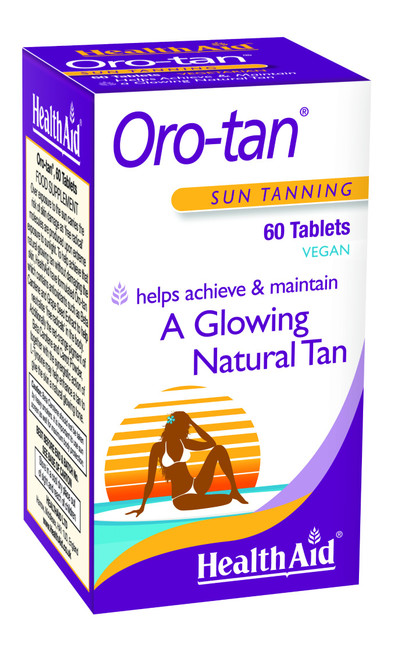 Health Aid OroTan Sun Tanning, 60 Tablets