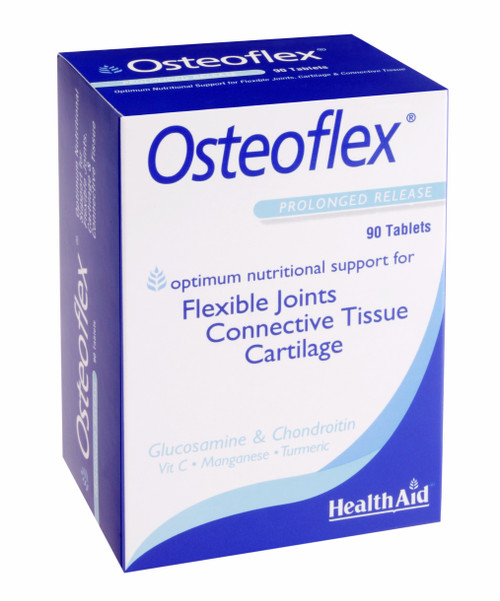 Health Aid Osteoflex  (Glucosamine Chondroitin Vit, Manganese Turmeric), 90 Tabs