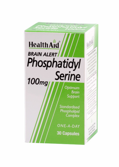 Health Aid Phosphatidyl Serine (Brain Alert) 100mg, 30 caps