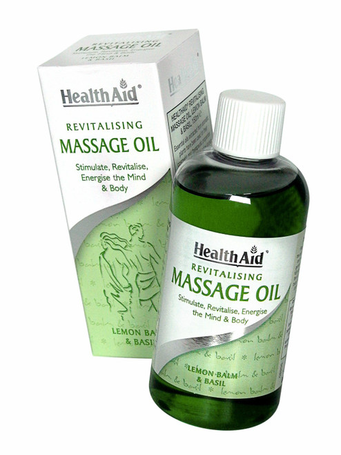 Health Aid Revitalising Massage Oil, 150ml