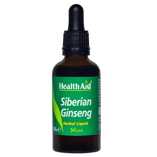 Health Aid Siberian Ginseng (Eleutherococcus senticosus) Liquid, 50ml